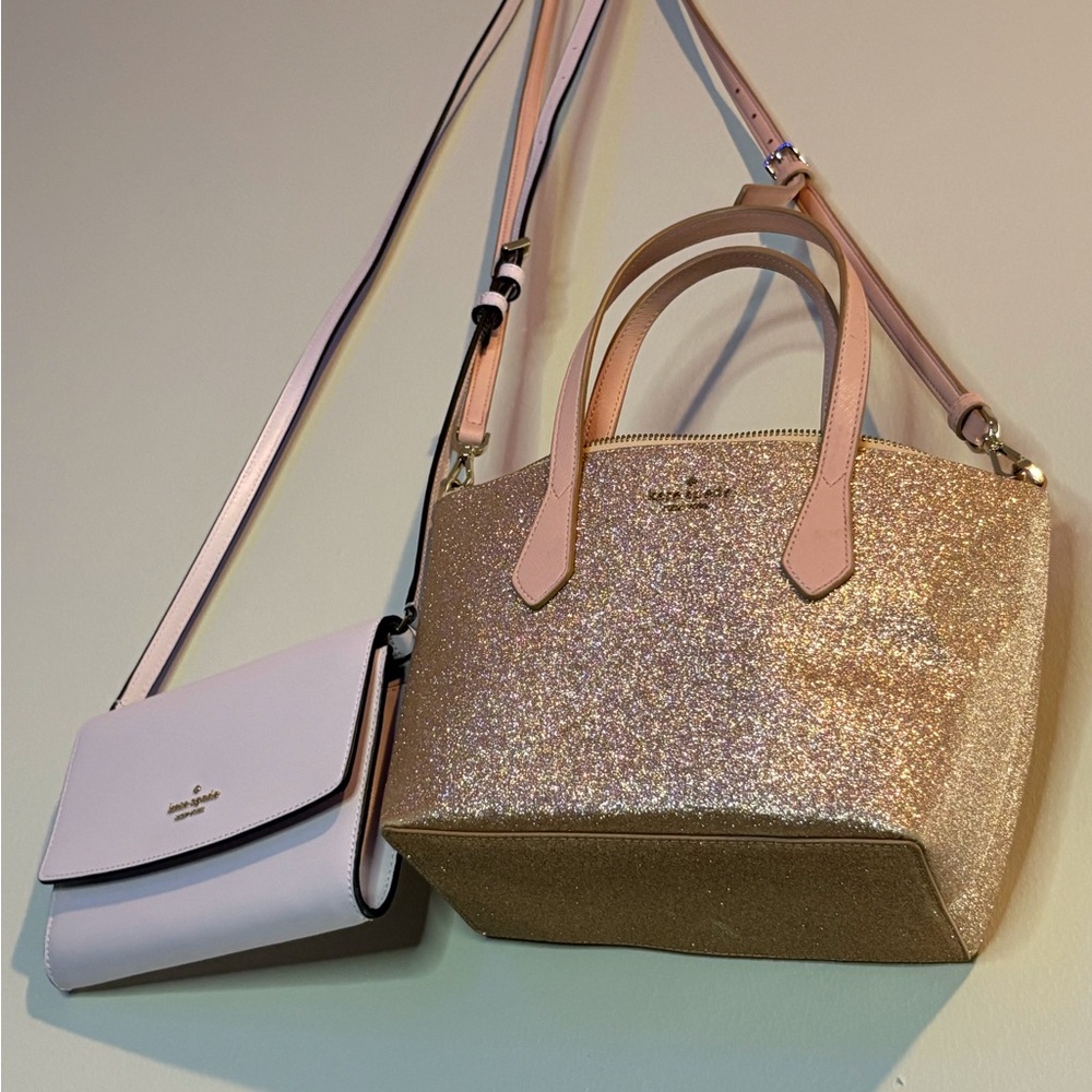 Kate Spade Handbag Duo – Sparkle and Everyday Elegance